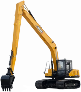 Длиннорукий гусеничный экскаватор Sany SY245H Long Reach